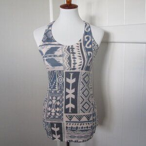 ENTI | Tribal Aztec Southwestern Symbol Racerback Tank
